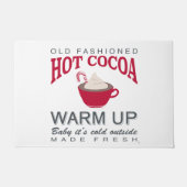 vakantieboerderij heetcacao deurmat (Voorkant)