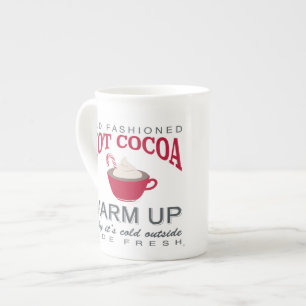 vakantieboerderij heetcacao porselein kop