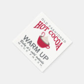 vakantieboerderij heetcacao servet (Hoek)