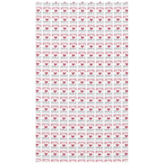 vakantieboerderij heetcacao tafelkleed (Voorkant)