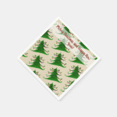 Vakantieboomservetten Servet (Hoek)