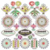 Vakantieborden Stickers (Voorkant)