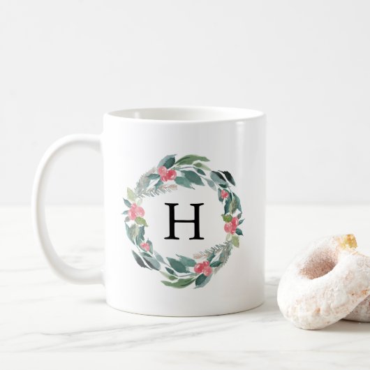 Vakantiebos Monogram Koffiemok (Met donut)