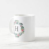 Vakantiebos Monogram Koffiemok (Voorkant links)