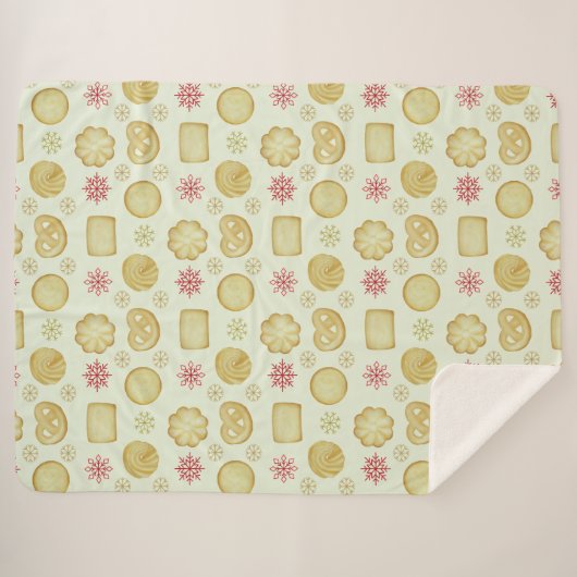 Vakantieboterkoekjes Sherpa Deken (Voorkant (horizontaal))