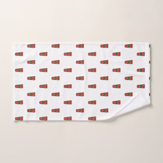 Vakantiecabine-Drinken Bad Handdoek (Handdoek)