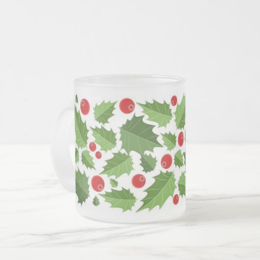 Vakantiecabine-Mok Matglas Koffiemok (Voorkant links)