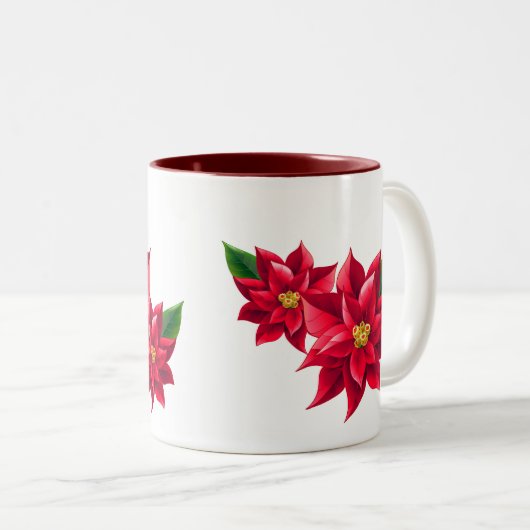 Vakantiecabine-Mok Tweekleurige Koffiemok (Voorkant rechts)