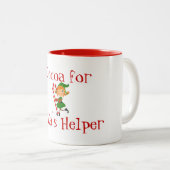 Vakantiecabine-Mok Tweekleurige Koffiemok (Voorkant rechts)