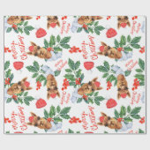 Vakantiecadeauverpakking Kerstkameel Cadeaupapier (Vlak)