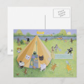 Vakantiecamp Briefkaart (Voorkant / Achterkant)