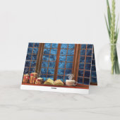 Vakantiecards voor feestdagen kaart (Achterkant)