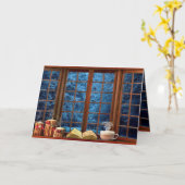 Vakantiecards voor feestdagen kaart (Gele Bloem)