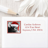 Vakantiecatroon, persoonlijk terugkeeradres etiket (Insitu)