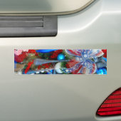 Vakantiecelebratie_ Bumpersticker (Op auto)