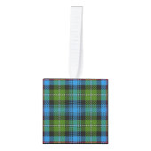Vakantieclan MacKenzie Tartan Plaid Kubus Ornament (Voorkant)