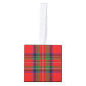 Vakantieclan Stewart Tartan Plaid Ornament (Voorkant)