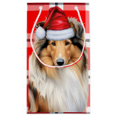 Vakantiecollie en feestdag kerstmis klein cadeauzakje (Achterkant)