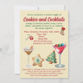 Vakantiecookies en cocktails kaart (Voorkant)