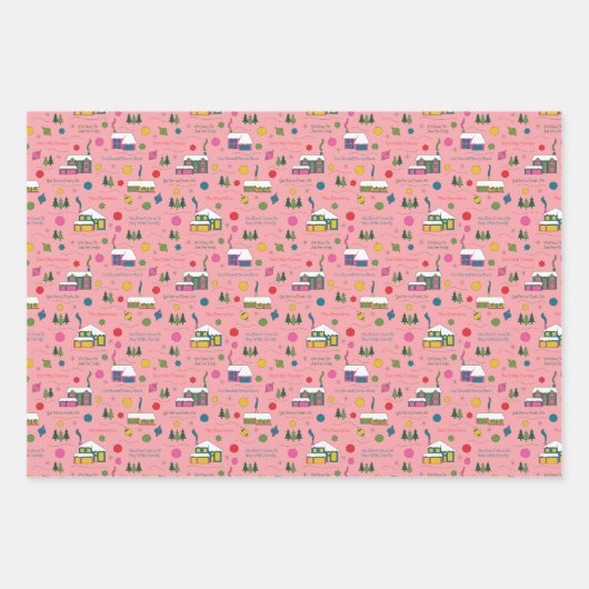 Vakantiecoping vaardigheden inpakpapier (Voorkant 3)