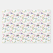 Vakantiecoping vaardigheden inpakpapier (Voorkant 2)