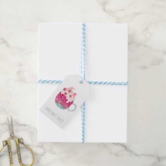 Vakantiecyclus warmtetoestel cadeaulabel (Met Touw)