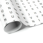 Vakantiedag Word Puzzle Gift Wrapping paper vinden Cadeaupapier (Rol Hoek)
