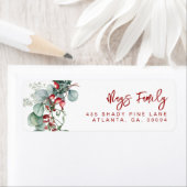 Vakantiedagen Adresetiketten Etiket (Insitu)