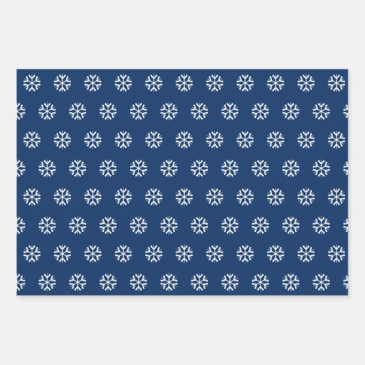 Vakantiedagen: blauw en wit inpakpapier vel (Voorkant 2)