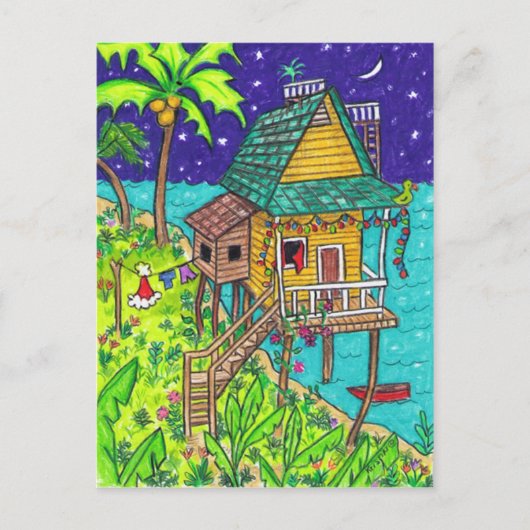 Vakantiedagen briefkaart (Voorkant)