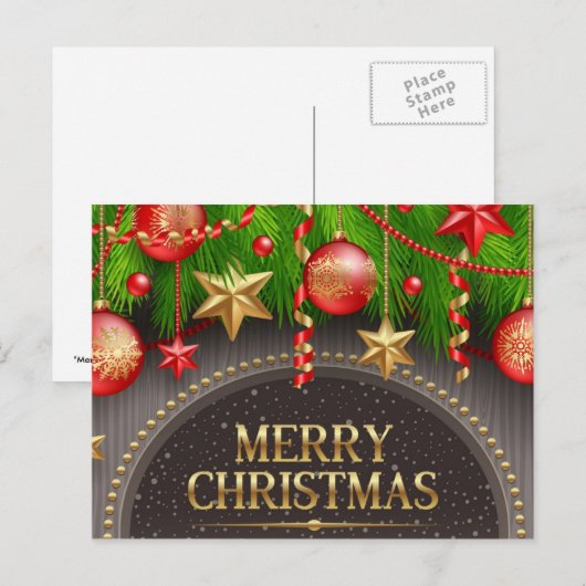 Vakantiedagen Briefkaarten (Voorkant / Achterkant)