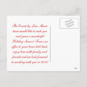 Vakantiedagen Briefkaarten (Achterkant)