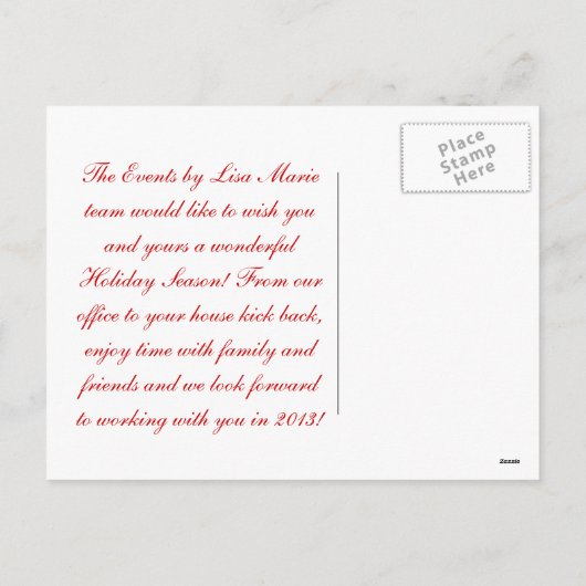 Vakantiedagen Briefkaarten (Achterkant)