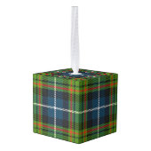 Vakantiedagen Clan MacRae Hunting Tartan Pset Ornament (Achter hoekig)