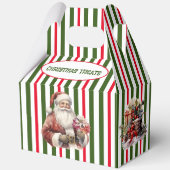 Vakantiedagen en kerstbedekking bedankdoosjes (Achterkant)