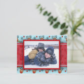 Vakantiedagen Foto Briefkaart (Staand voorkant)