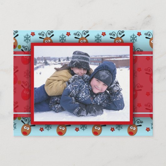 Vakantiedagen Foto Briefkaart (Voorkant)