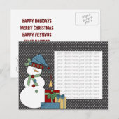 Vakantiedagen Foto Briefkaart (Voorkant / Achterkant)