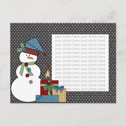 Vakantiedagen Foto Briefkaart (Voorkant)