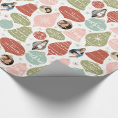 Vakantiedagen Foto-Ornamenten Cadeaupapier (Hoek)