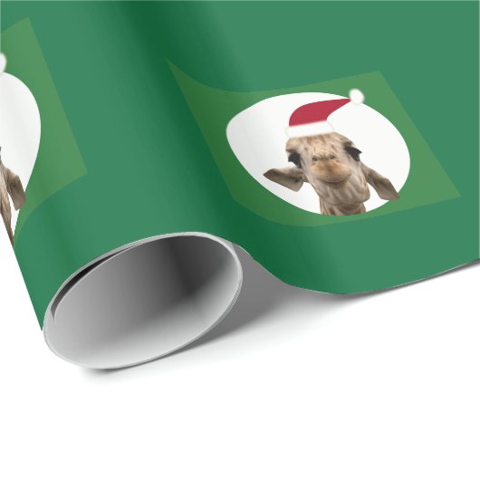 Vakantiedagen Giraffe Cadeaupapier (Rol Hoek)