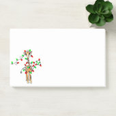 Vakantiedagen Giraffe- roodgetwinkeerd en groen li Post-it® Notes (Kantoor)