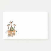 Vakantiedagen Giraffes Post-it® Notes (Voorkant)