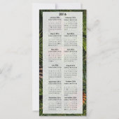 Vakantiedagen Kaart 2016-agenda (Achterkant)