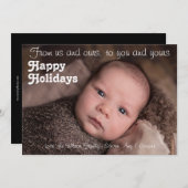 Vakantiedagen, Kaart, van ons en van ons tot u en  Feestdagenkaart (Voorkant / Achterkant)