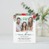 Vakantiedagen kerstbeweging Foto Feestdagenkaart (Staand voorkant)