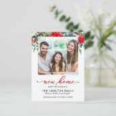 Vakantiedagen kerstbeweging Foto Feestdagenkaart (Staand voorkant)