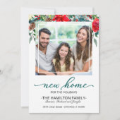 Vakantiedagen kerstbeweging Foto Feestdagenkaart (Voorkant)