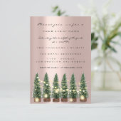 Vakantiedagen kerstfeestdag Roos Boom winnaar Kaart (Staand voorkant)