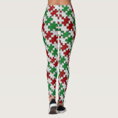 Vakantiedagen Kleuren Jigzaag Leggings (Achterkant)
